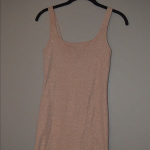FOREVER 21 Body-con Light Nude Minidress